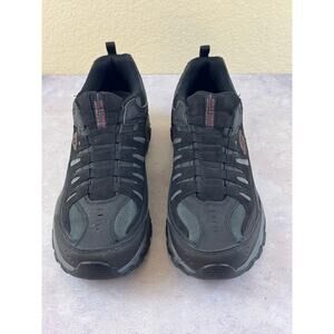 Skechers Men's After Burn M Fit 51866 Size 13 Black Casual Slip-On Shoes